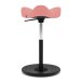 Stokke/Varier Move Pendelhocker in Rosa mit Schwarzen Teller