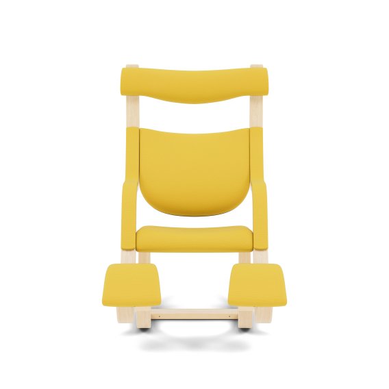 Varier Stokke Gravity in gelb und Naturgestell