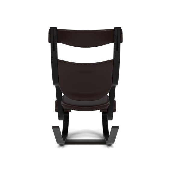 Varier Stokke Gravity in schwarz und schwarzen Gestell