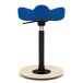 Varier Stokke Move Compact blau und Naturteller