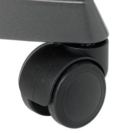 Produktbild von weichen Ersartzrollen f&uuml;r harte Boeden f&uuml;r den Aeris Swopper, einem ergonomischen B&uuml;rohocker.