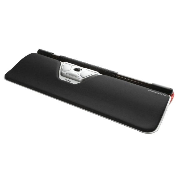Schraegsicht auf die Contour Rollermouse Red Plus