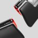 Zwei Contour Rollermouse Red Plus nebeneinander, zur Erfassung der Details an den Seiten des Produkts