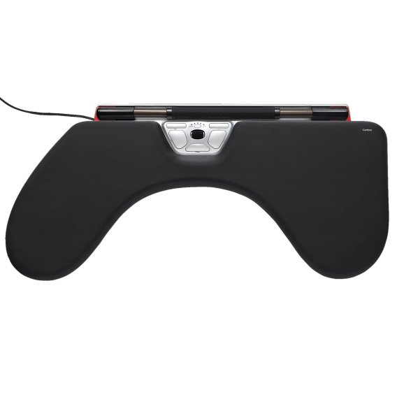 Produktfoto einer Contour RollerMouse Red Max von der Oberansicht