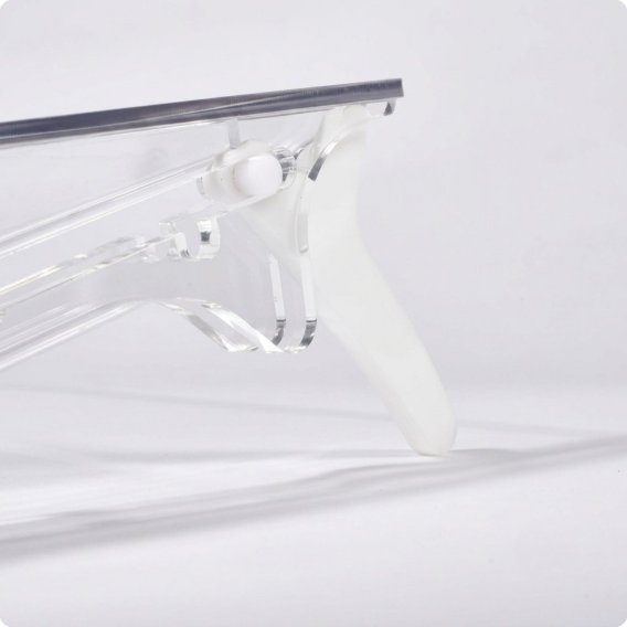 IOE Flexx Plus Tischpult und Vorlagenhalter Detailfoto der Seitenansicht