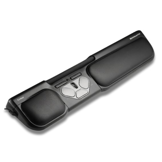 Rollstabmaus RollerMouse Pro 3 von Contour in der Schr&auml;gansicht