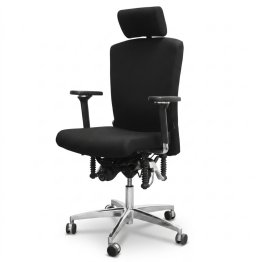 Ergonomischer B&uuml;rostuhl Haider Bioswing 560 iQ in der EW 565 iQ Variante von der Vorderseite.